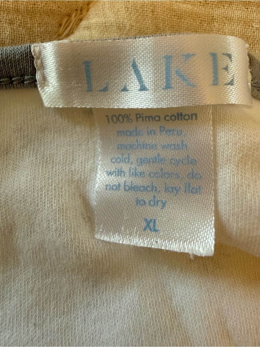 Lake Pima Short-Long Pajama Set in Snowflake Print sz XL - Picture 12 of 14